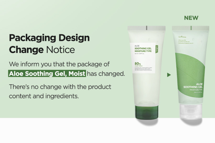 Isntree, Aloe Soothing Gel - Moisture Type
