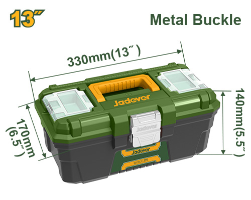 Jadever JDTB3313 صندوق عده بلاستيك 13 انش