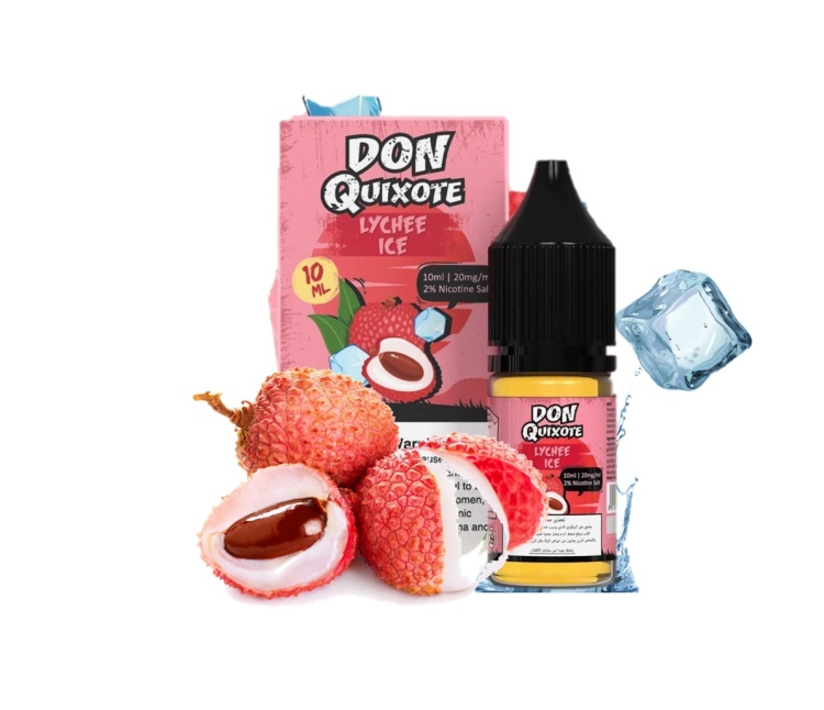 Don Quixote Lychee Ice SaltNic, Vape Juice 