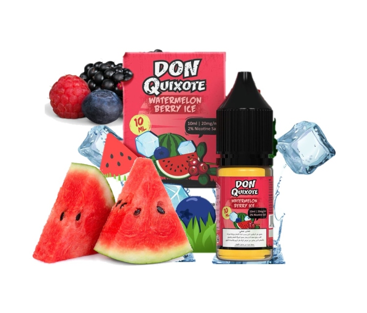 Don Quixote Watermelon Berry  Ice SaltNic, Vape Juice 