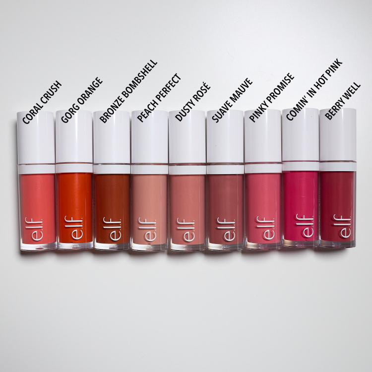 Elf Camo Liquid Blush. بلشر سائل بالوان متعدده من ايلف