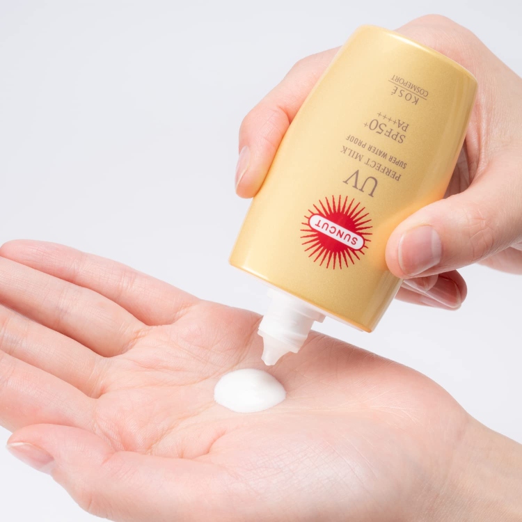 Kose, Suncut UV Perfect Milk Super Water Proof SPF 50+ PA++++