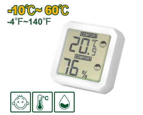 ساعه حراره ورطوبه JADEVER JDTM1501 Digital humidity&temperature meter