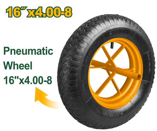 Jadever JDWL1301 عجل عرباية باطون نفخ 16 انش