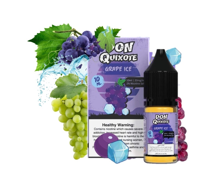 Don Quixote - Grape Ice - SaltNic - Vape Juice 