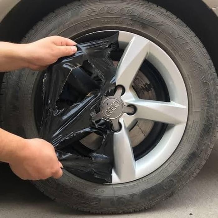 دهان جنط مطاطي قابل للازالة  Removable rubber wheel paint