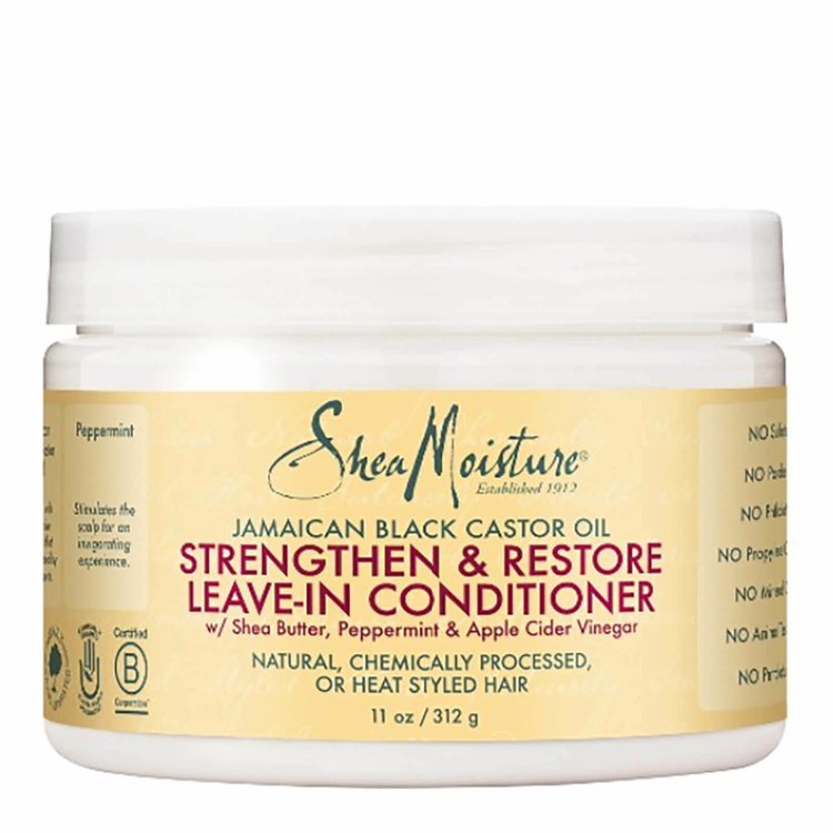 Shea Moisture Jamaican Black Castor Strengthen Restore Leave-in Conditioner