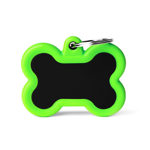 BONE ALLUMINIUM BLACK RUBBER GREEN HUSHTAG