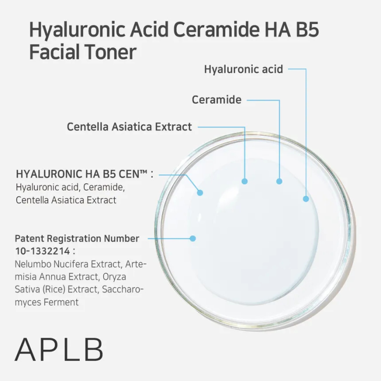 APLB - Hyaluronic Acid Ceramide HA B5 Facial Toner