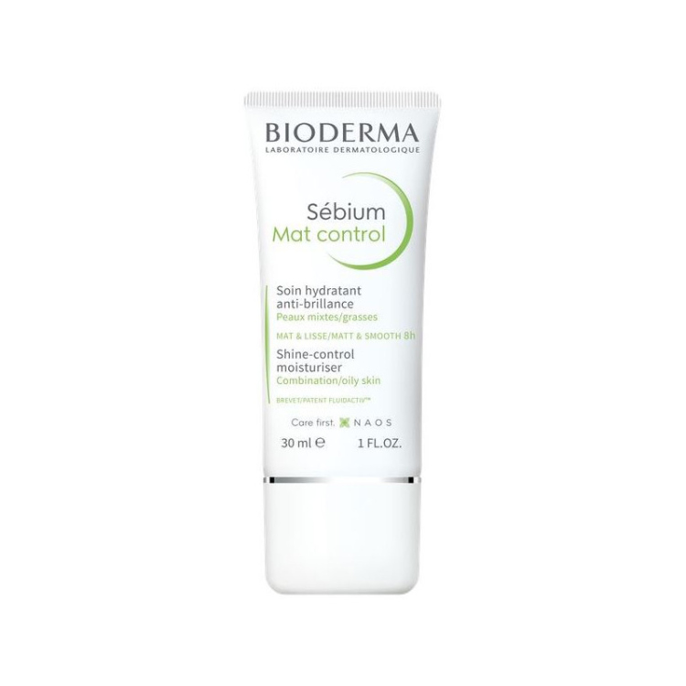 Bioderma, Sebium Mat Anti-Shine Fluid 30 mL + Gel Moussant 100 mL