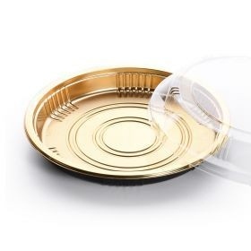 علب سوشي ذهبي قياس 25 ارتفاع 5