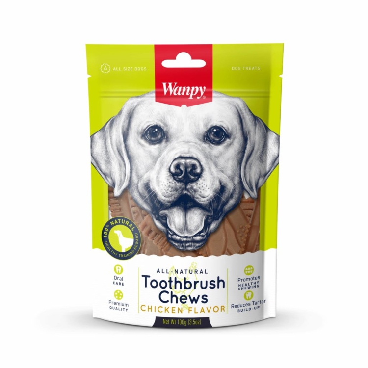 Wanp Dog Treat Fresh And Healthy  - 100 g ( all flavour ) 