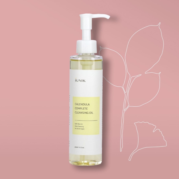 iUNIK Calendula Complete Deep Cleansing Oil غسول ذو قاعدة زيتية