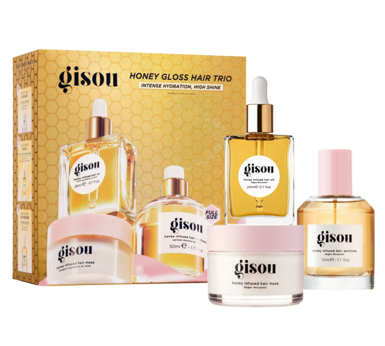 Gisou, Honey Gloss Hair Trio Gift Set