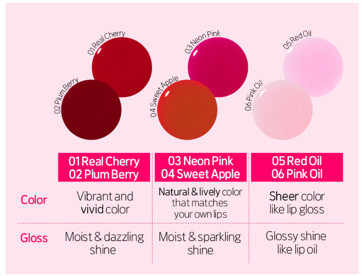 Etude, Dear Darling Oil Tint
