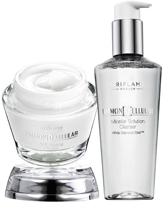 Diamond Cellular Anti-Ageing Cream - Diamond Cellular Micellar Solution Cleanser  21339 - 13659