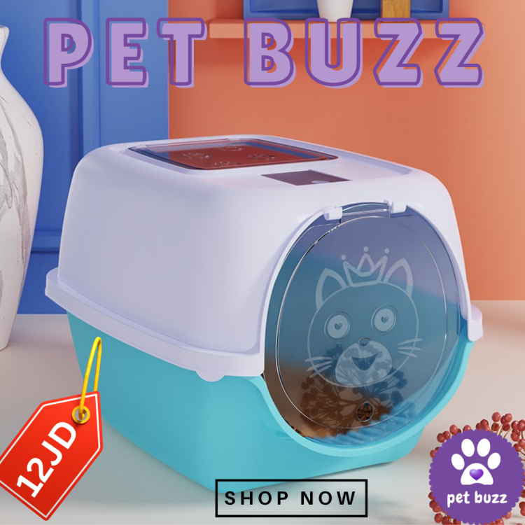 Closed cat litter box sandbox pet bedpan toilet anti-splash 