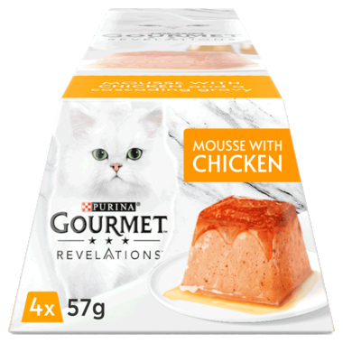 Gourmet Revelations Mousse with Chicken and a Cascading Gravy 4 x 57g (228g)