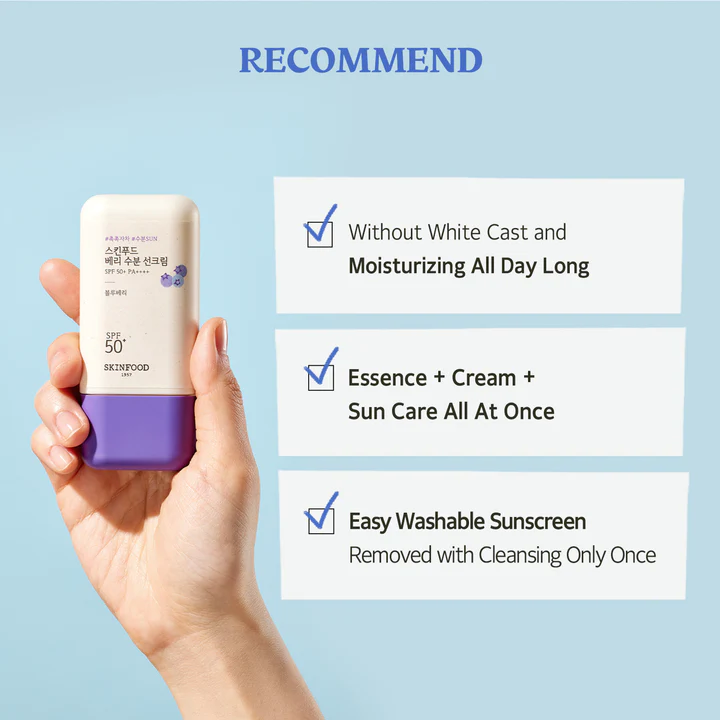 Skinfood, Berry Moisturizing Sun Cream SPF 50+ PA++++