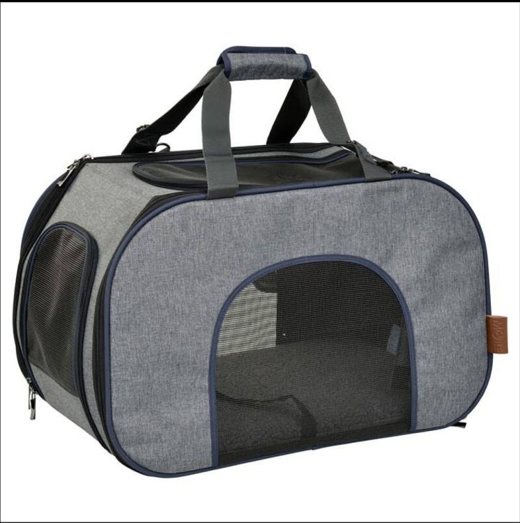 Big-size Pet Backpack Carrier with Breathable Mesh Window (60*35*33)