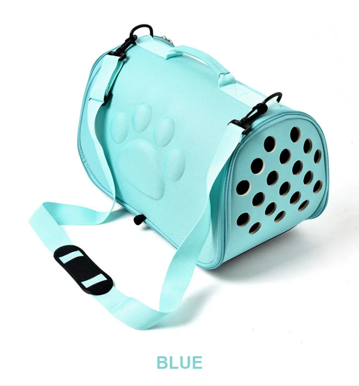 Pet carrier bag portable foldable Shoulder Bag (Large 52*32*32cm Fit for pet within 12.5kg)