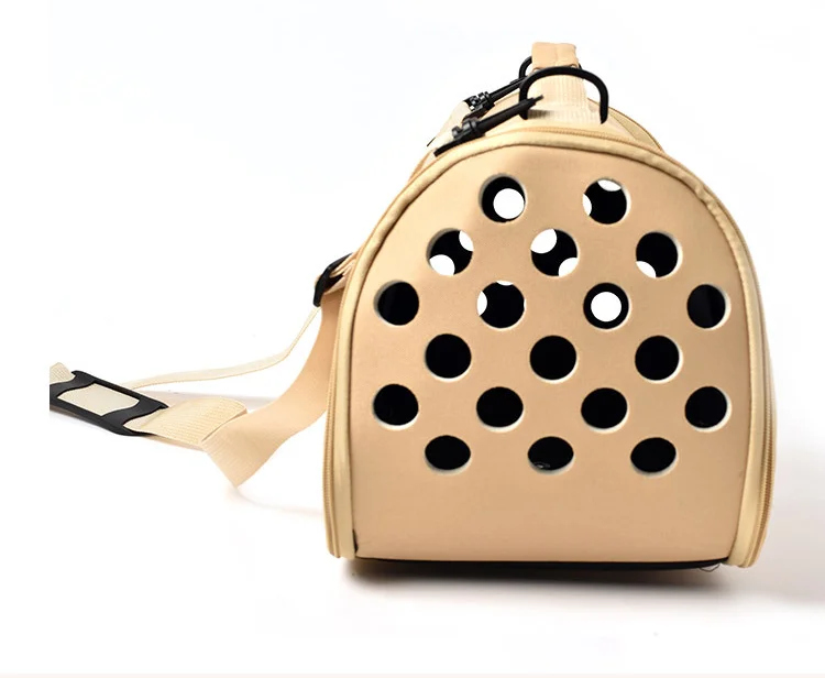 Pet carrier bag portable foldable Shoulder Bag (Large 52*32*32cm Fit for pet within 12.5kg)