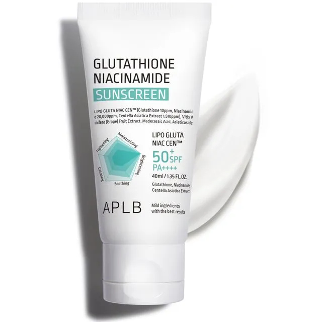 APLB, Glutathione Niacinamide Sunscreen