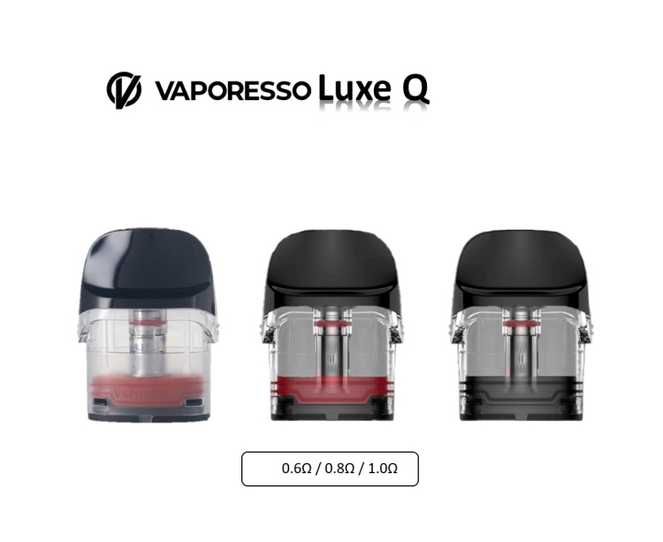 Vaporesso Luxe Q Replacement Pod, Multiple Resistance