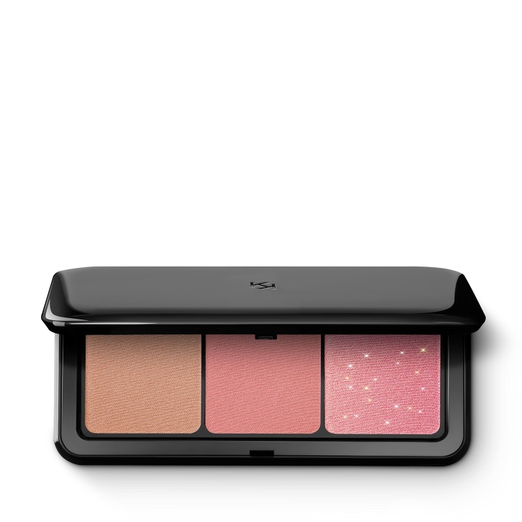 Kiko Multi Finish Trio Blush and Bronzer Face Palette 