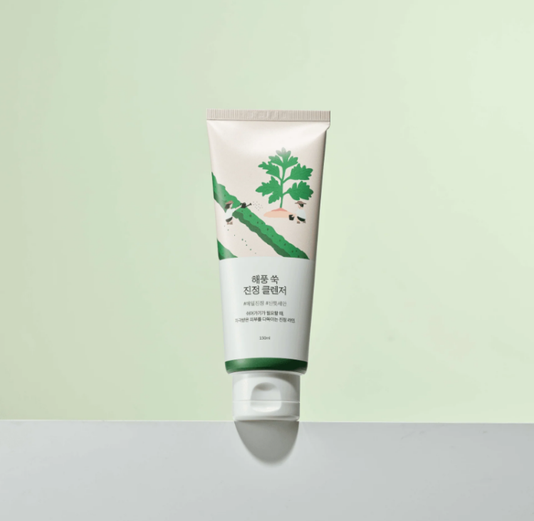 ROUND LAB, Mugwort Calming Cleanser