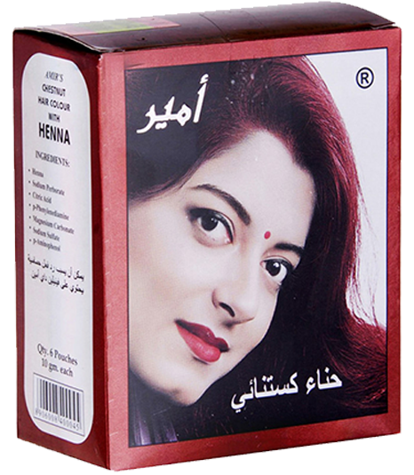 أمرس حناء كستنائي*6ظرف