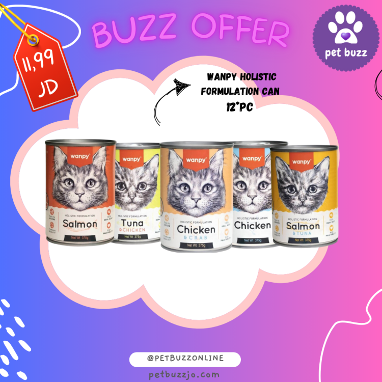 Wanpy Holistic Formulation Cat wet food pate offer