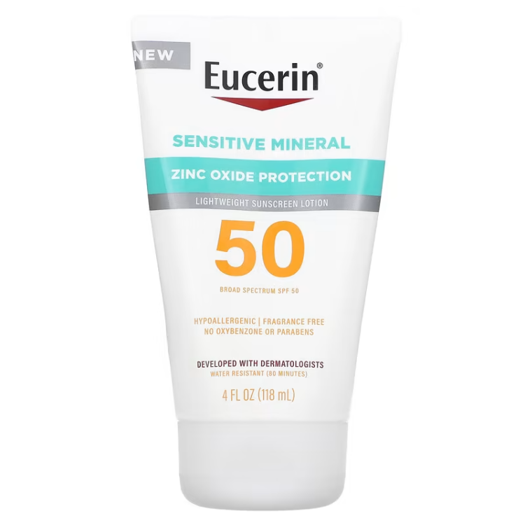 Eucerin Sensitive Mineral Lightweight Sunscreen Lotion