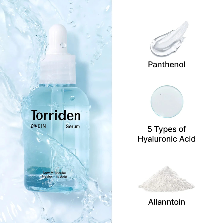 Torriden - DIVE-IN Hyaluronic Acid Sedum سيروم  حمض الهيالورونيك منخفض الجزيئات