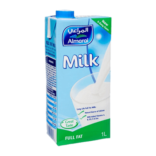 حليب المراعي  خالي من الدسم 1لتر