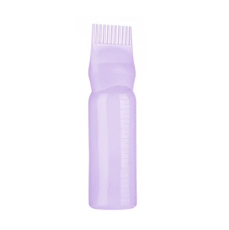 Hair bottle for hair oiling or dyeing 