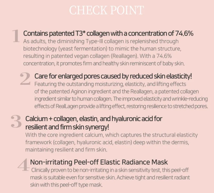 PESTLO, Baby Collagen Glow Mask