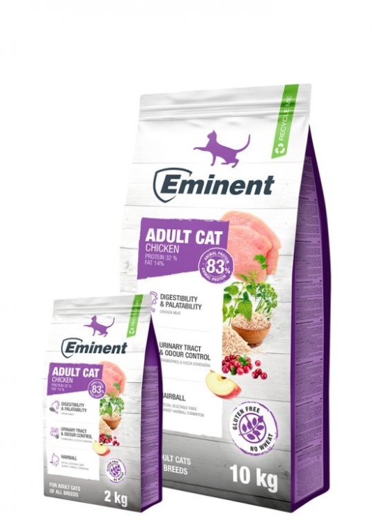 Eminent adult cat food with chicken 2kg