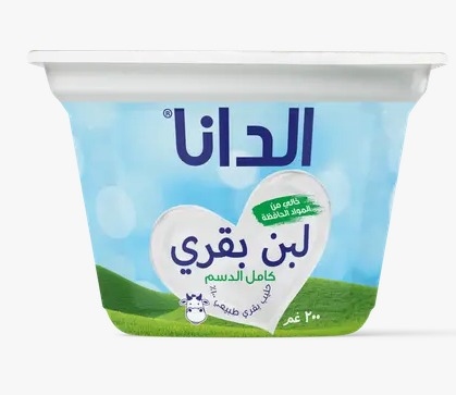 الدانا زبادي بالقشطة 200 غ