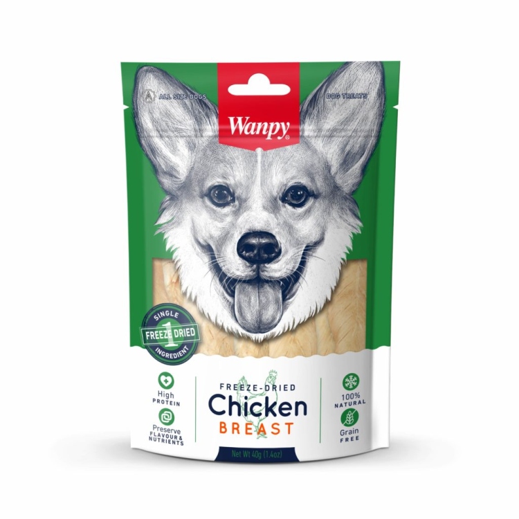 Wanpy freeze chicken liver 40g 