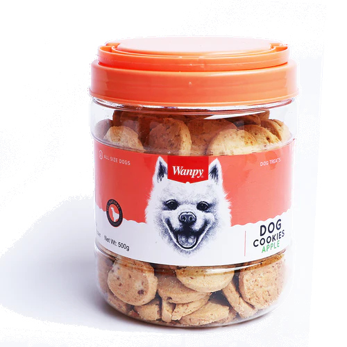 Wanpy Dog Biscuit Apple 500g