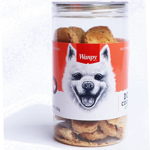 Wanpy Dog Biscuit Apple 230g