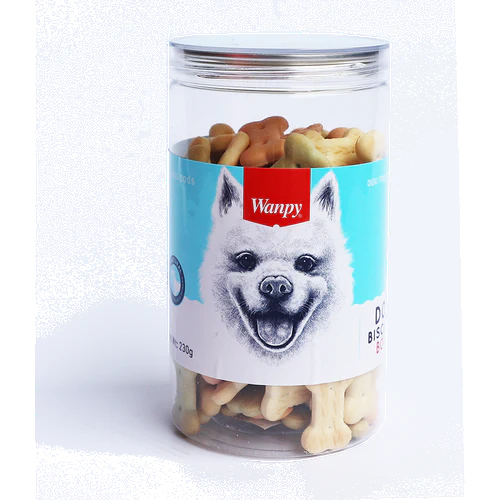 Wanpy Dog Biscuits Bone 230g