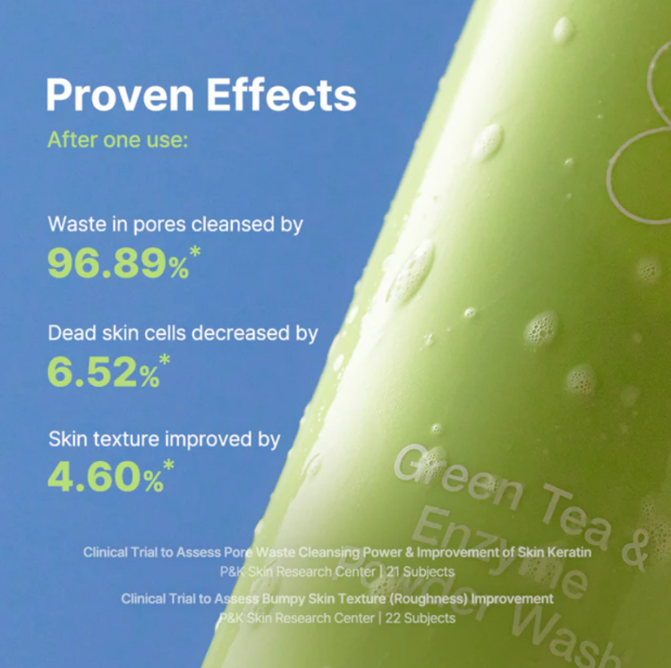 By Wishtrend, Green Tea & Enzyme Powder Wash JUMBO