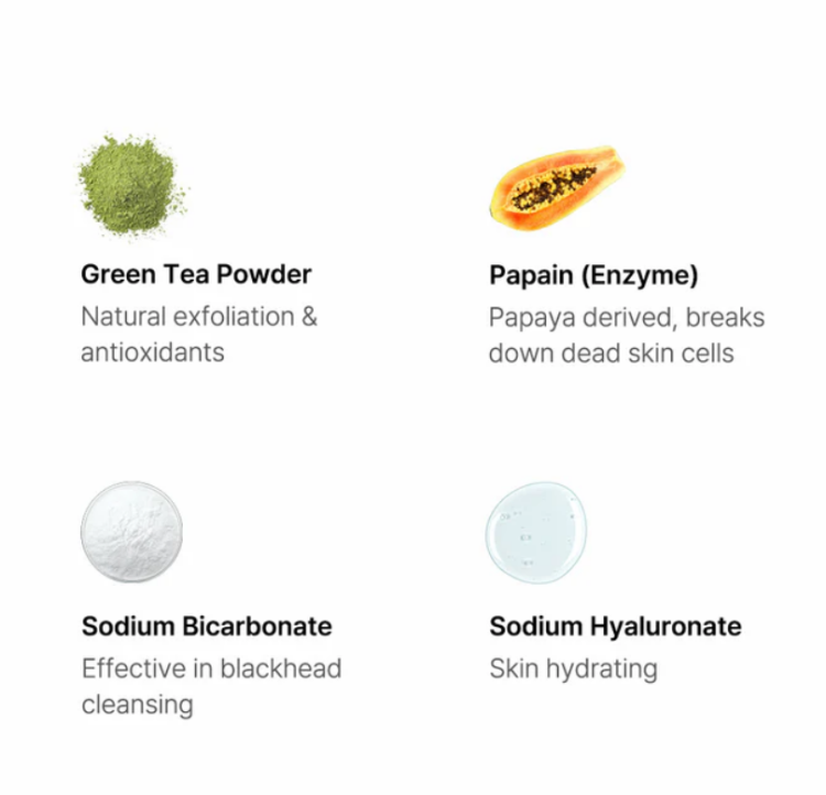 By Wishtrend, Green Tea & Enzyme Powder Wash JUMBO