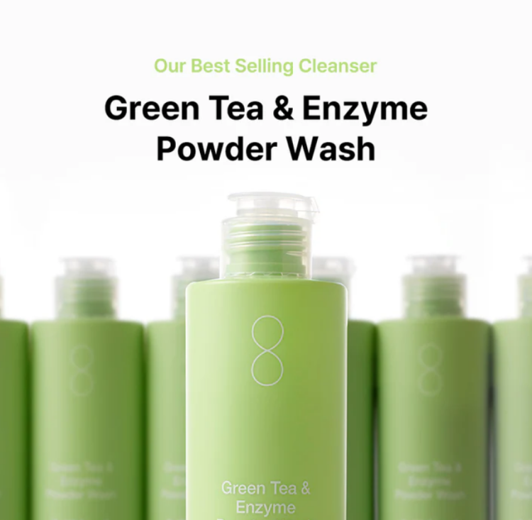 By Wishtrend, Green Tea & Enzyme Powder Wash JUMBO