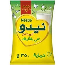 حليب نيدو غني بالالياف 350 غ