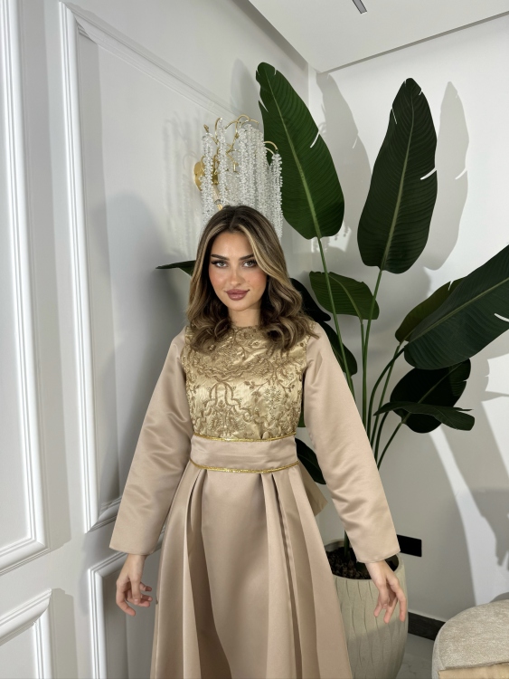 بشت الاميرة Open Front Abaya ( فقط بشت)