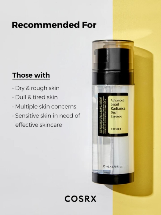 Cosrx, Advanced Snail Radiance Dual Essence