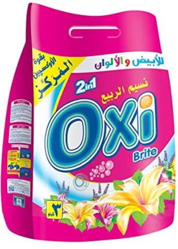 اوكسي مسحوق غسيل بالنسيم 3كغم